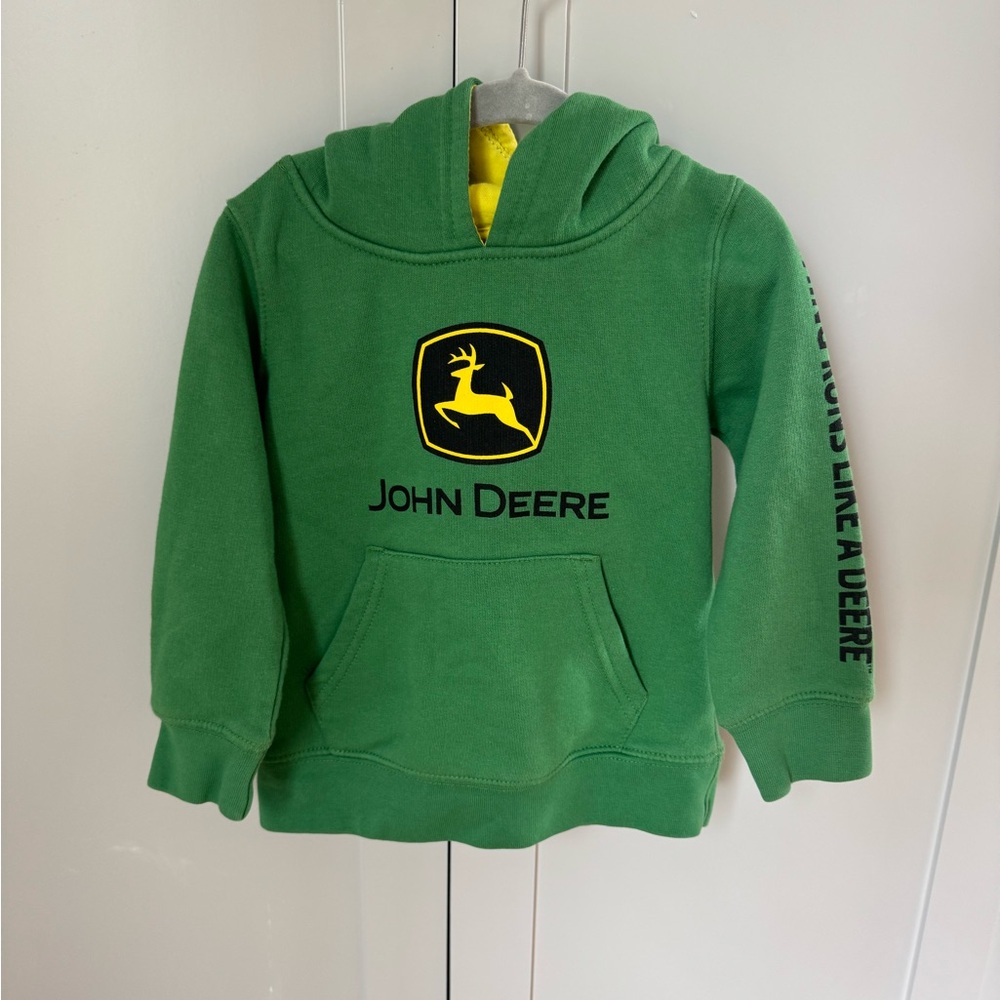 John Deere Green Toddler Hoodie (2T)